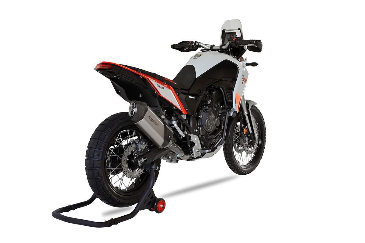 Scarico HP corse YAMAHA - TÉNÉRÉ 700 2019-2025 SPS CARBON SHORT TITANIUM/ BLACK