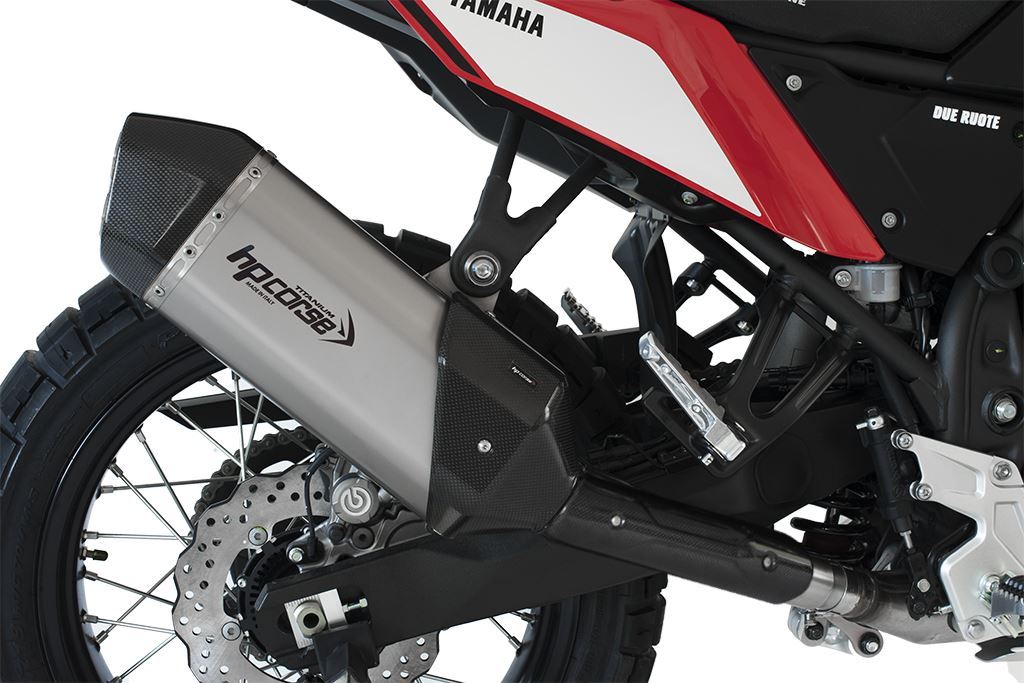 Scarico HP corse YAMAHA - TÉNÉRÉ 700 2019-2025 SPS CARBON SHORT TITANIUM/ BLACK