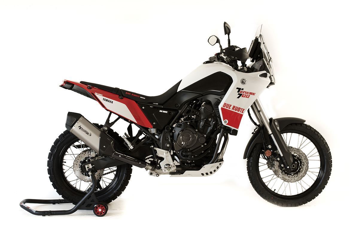 Scarico HP corse YAMAHA - TÉNÉRÉ 700 2019-2025 SPS CARBON SHORT TITANIUM/ BLACK