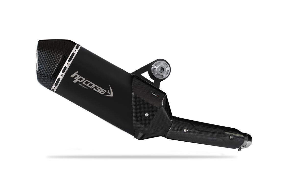 Scarico HP corse YAMAHA - TÉNÉRÉ 700 2019-2025 SPS CARBON SHORT TITANIUM/ BLACK