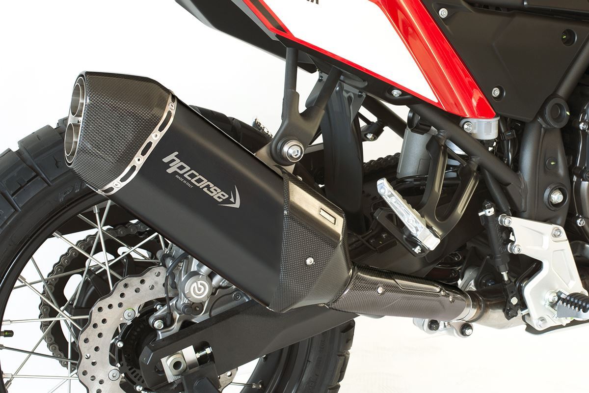 Scarico HP corse YAMAHA - TÉNÉRÉ 700 2019-2025 SPS CARBON SHORT TITANIUM/ BLACK
