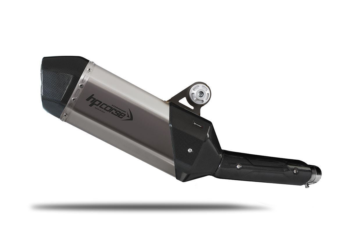 Scarico HP corse YAMAHA - TÉNÉRÉ 700 2019-2025 SPS CARBON SHORT TITANIUM/ BLACK