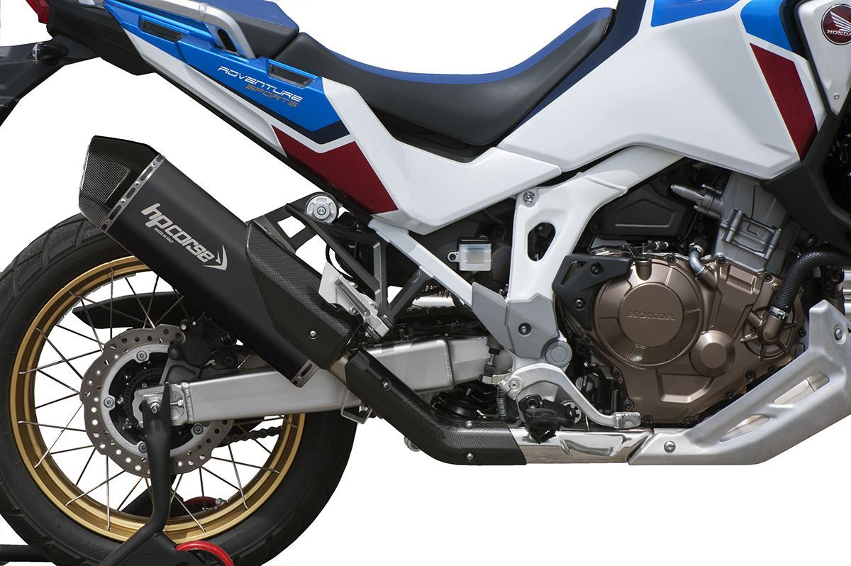 Scarico HP CORSE HONDA - CRF1100L Africa Twin 2020-2026 SPS CARBON TITANIUM/ BLACK