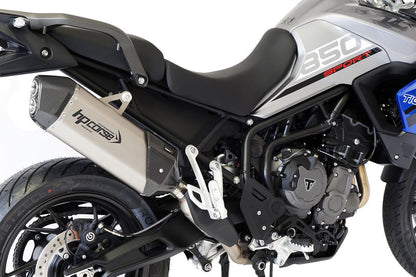 Scarico HP corse TRIUMPH - TIGER 850/900 2020-2024 CARBON 350 TITANIUM/ BLACK