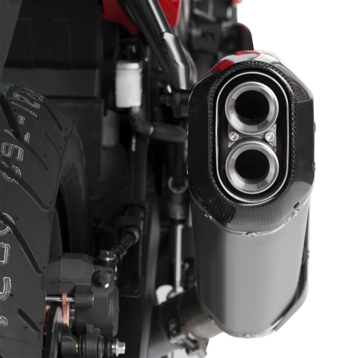 Scarico HP corse SUZUKI - V-STROM 1050 2020-2026 CARBON 350 TITANIUM/ BLACK (Copia) (Copia)