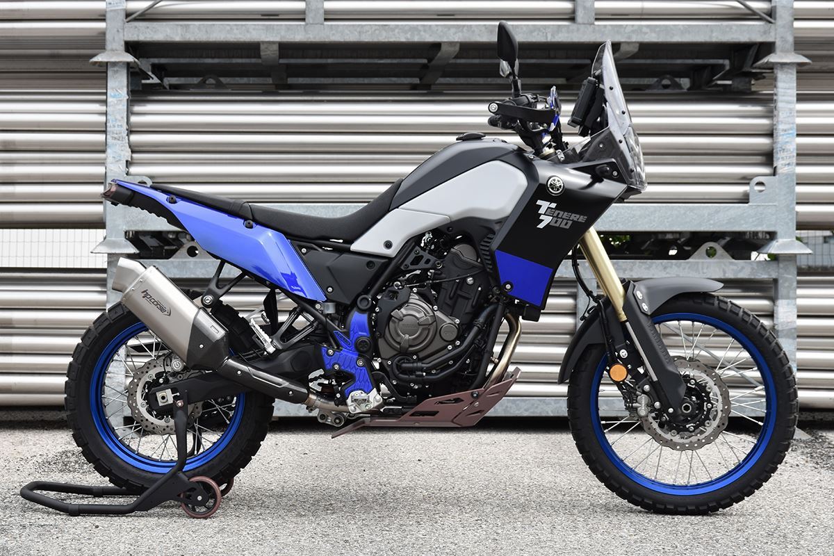 Scarico HP corse YAMAHA - TÉNÉRÉ 700 2019-2025 4-TRACK R SHORT TITANIUM  BLACK