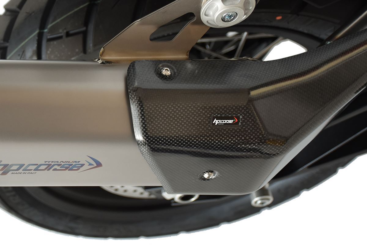 Scarico Hp Corse HUSQVARNA - NORDEN 901 2022-2024 SPS CARBON SHORT TITANIUM/ Black