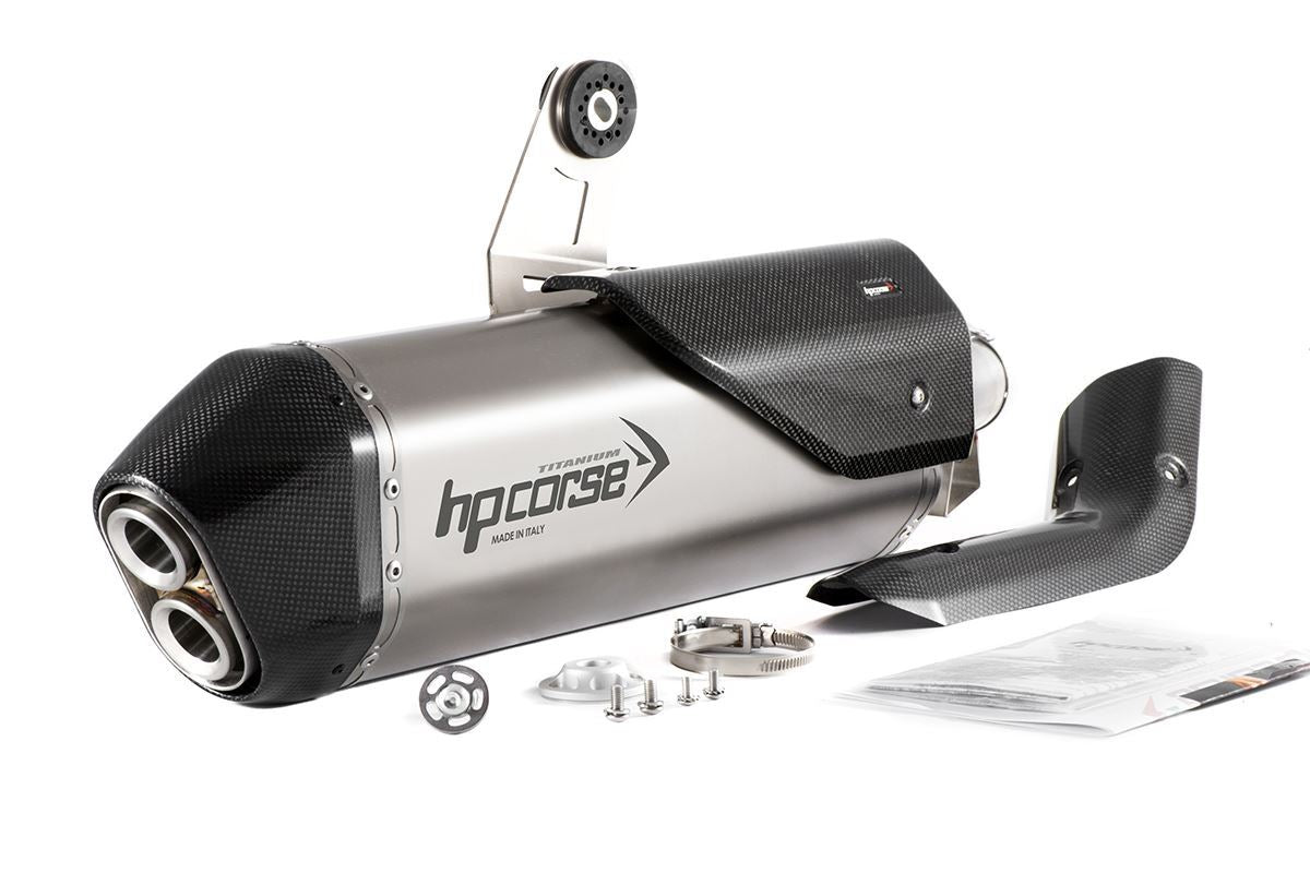 Scarico HP CORSE HONDA - CRF1100L Africa Twin 2020-2026 SPS CARBON TITANIUM/ BLACK