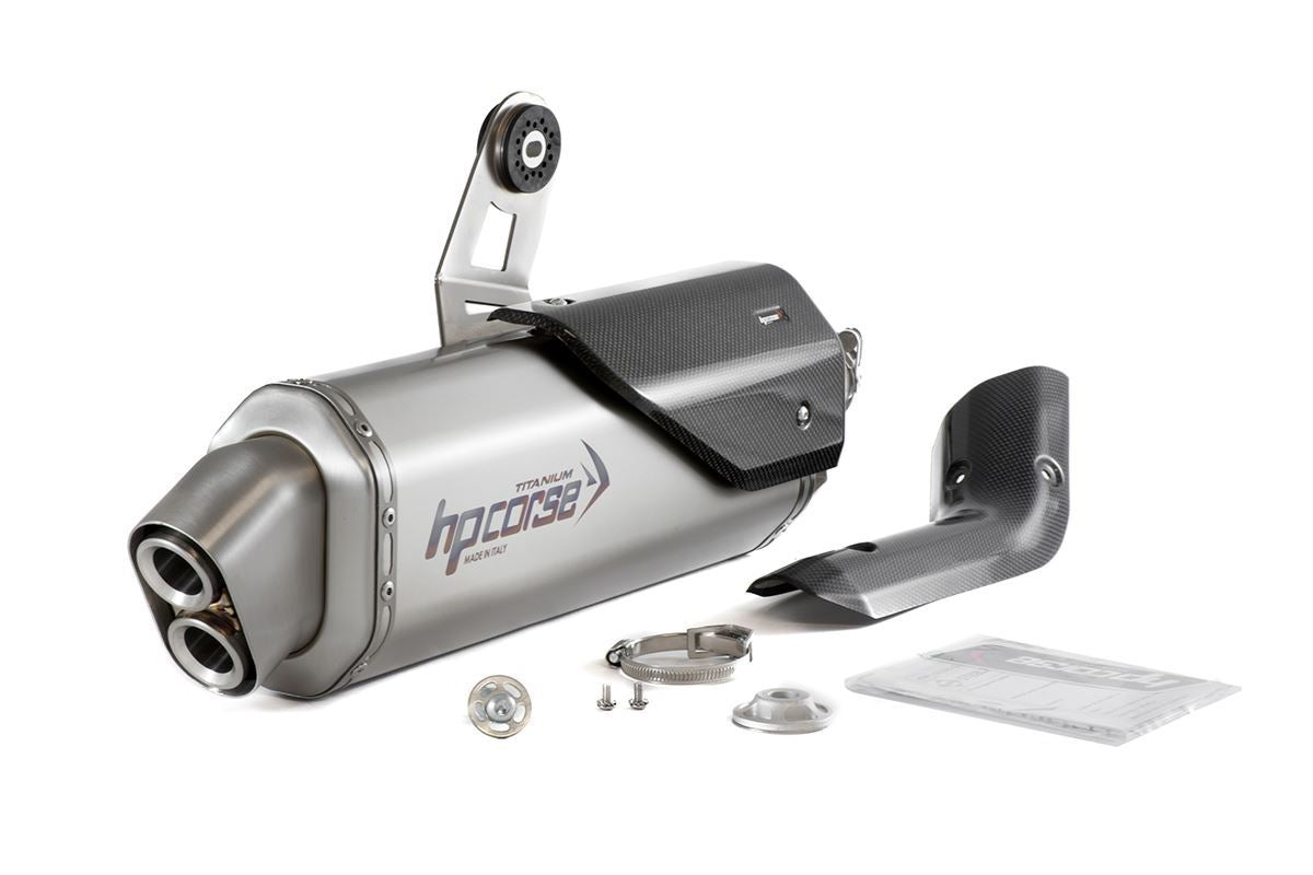 Scarico HP CORSE HONDA - CRF1100L Africa Twin 2020-2026-4-TRACK R TITANIUM