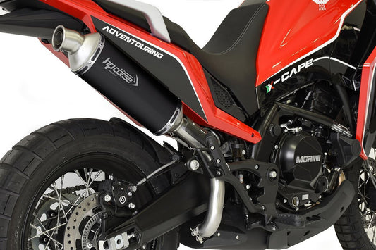 Scarico HP corse MOTO MORINI - X-CAPE 700 2022-2024 -SP-1 SHORT TITANIUM/ BLACK (Copia)