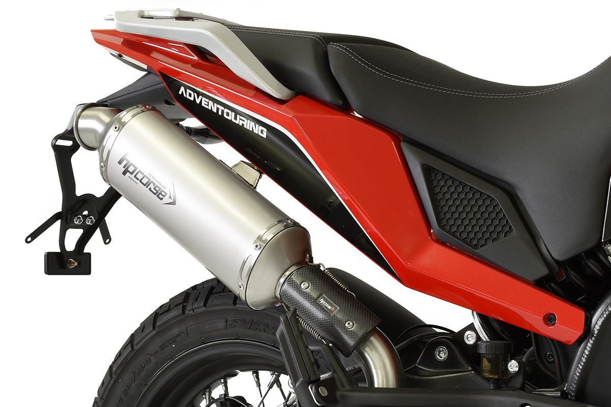 Scarico HP corse MOTO MORINI - X-CAPE 700 2022-2024 -SP-1 SHORT TITANIUM/ BLACK (Copia)
