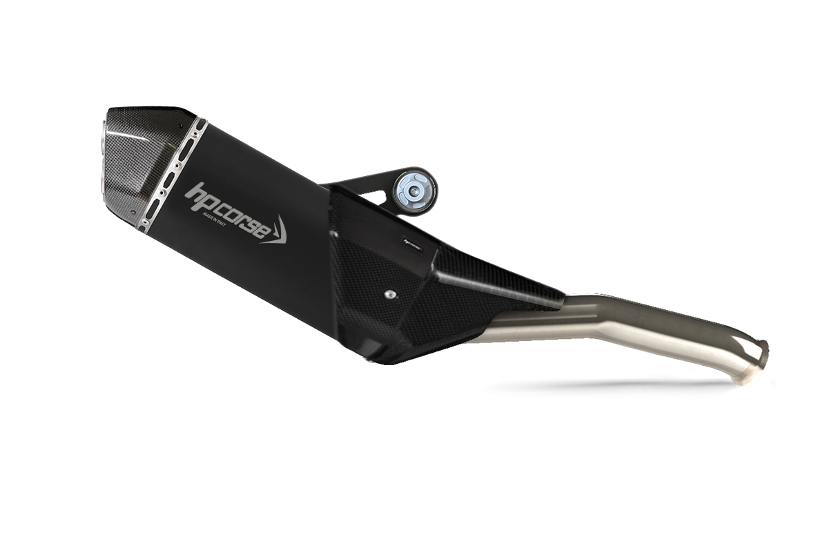 Scarico Hp Corse HUSQVARNA - NORDEN 901 2022-2024 SPS CARBON SHORT TITANIUM/ Black