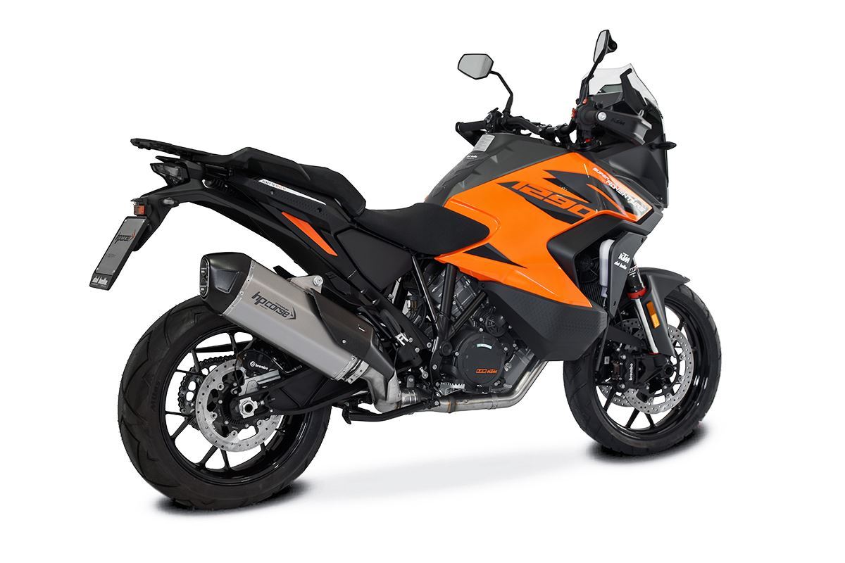 Scarico Hp Corse KTM - 1290 SUPER ADVENTURE S/R 2021-2024 SPS CARBON RR TITANIUM/ BLACK
