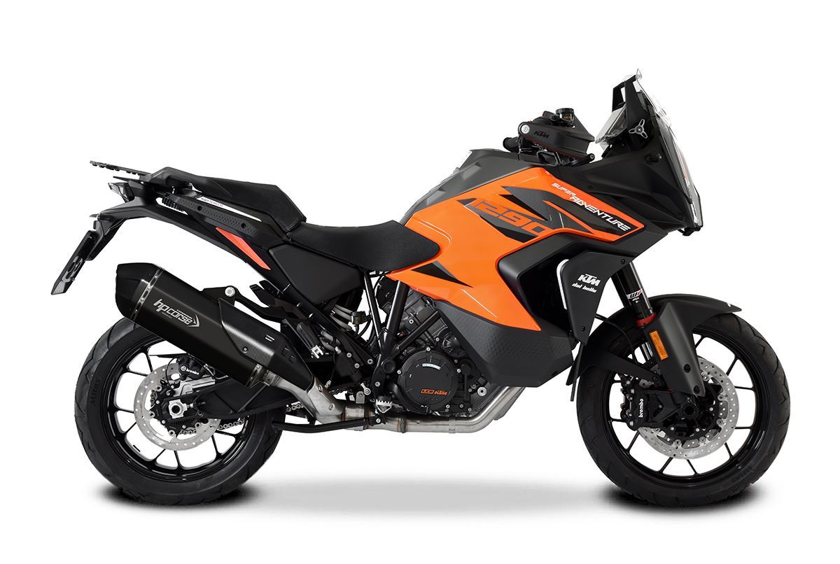 Scarico Hp Corse KTM - 1290 SUPER ADVENTURE S/R 2021-2024 SPS CARBON RR TITANIUM/ BLACK