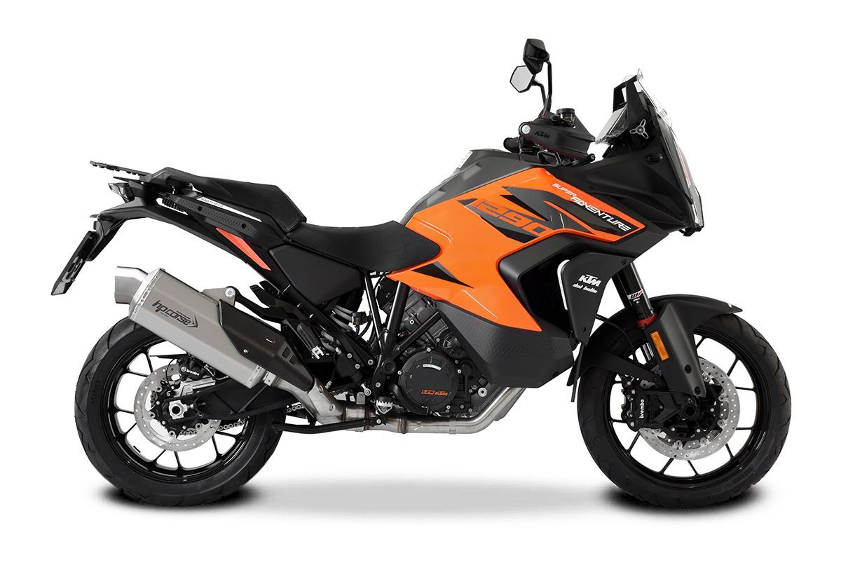 Scarico Hp Corse KTM - 1290 SUPER ADVENTURE S/R 2021-2024 4-TRACK RR TITANIUM/BLACK