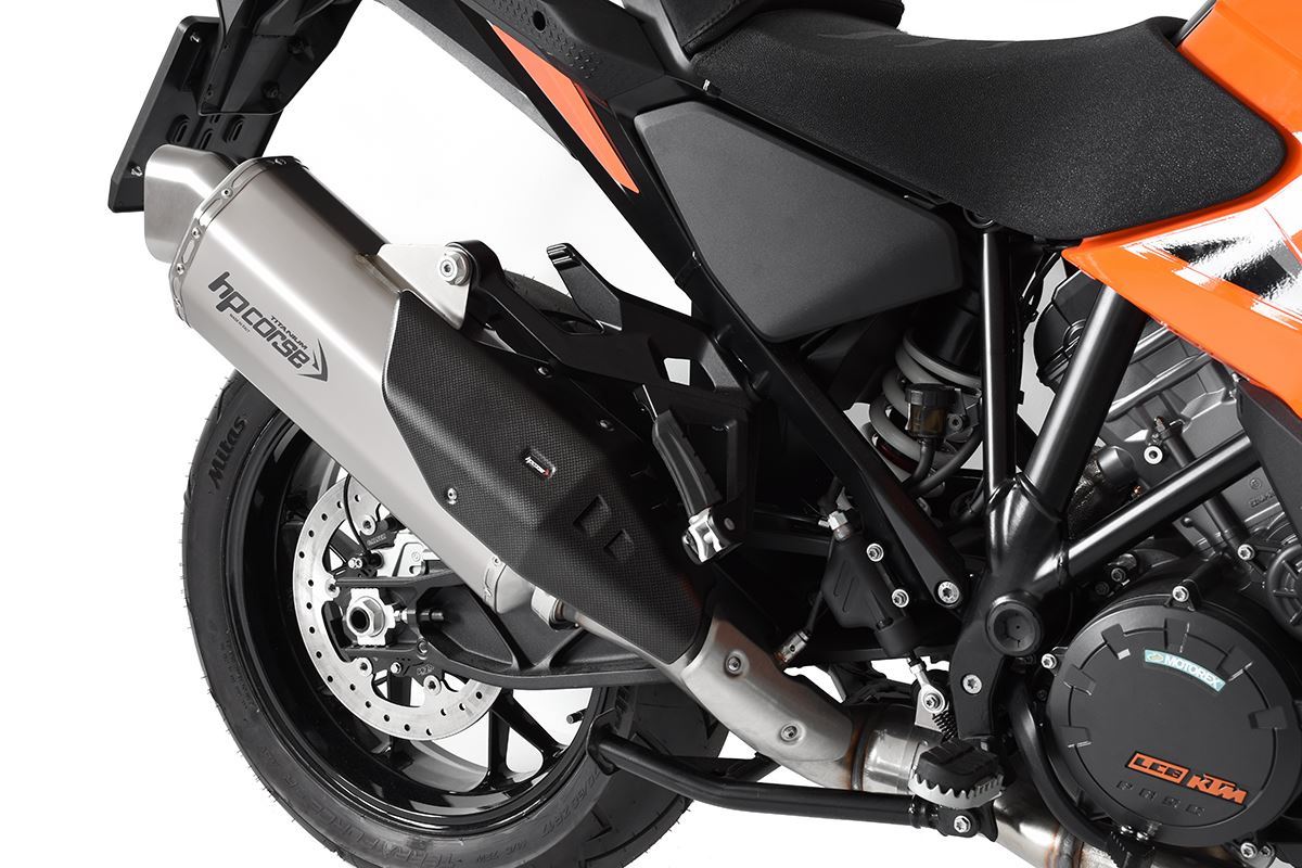 Scarico Hp Corse KTM - 1290 SUPER ADVENTURE S/R 2021-2024 4-TRACK RR TITANIUM/BLACK