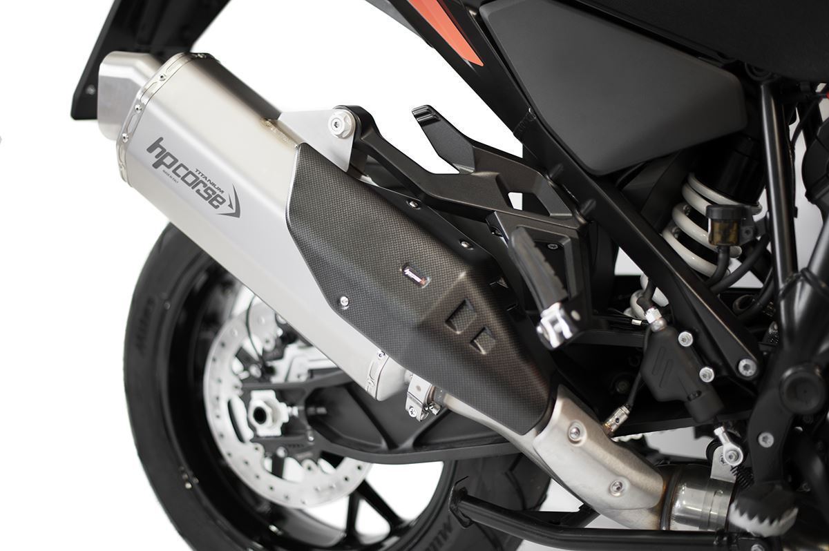 Scarico Hp Corse KTM - 1290 SUPER ADVENTURE S/R 2021-2024 4-TRACK RR TITANIUM/BLACK