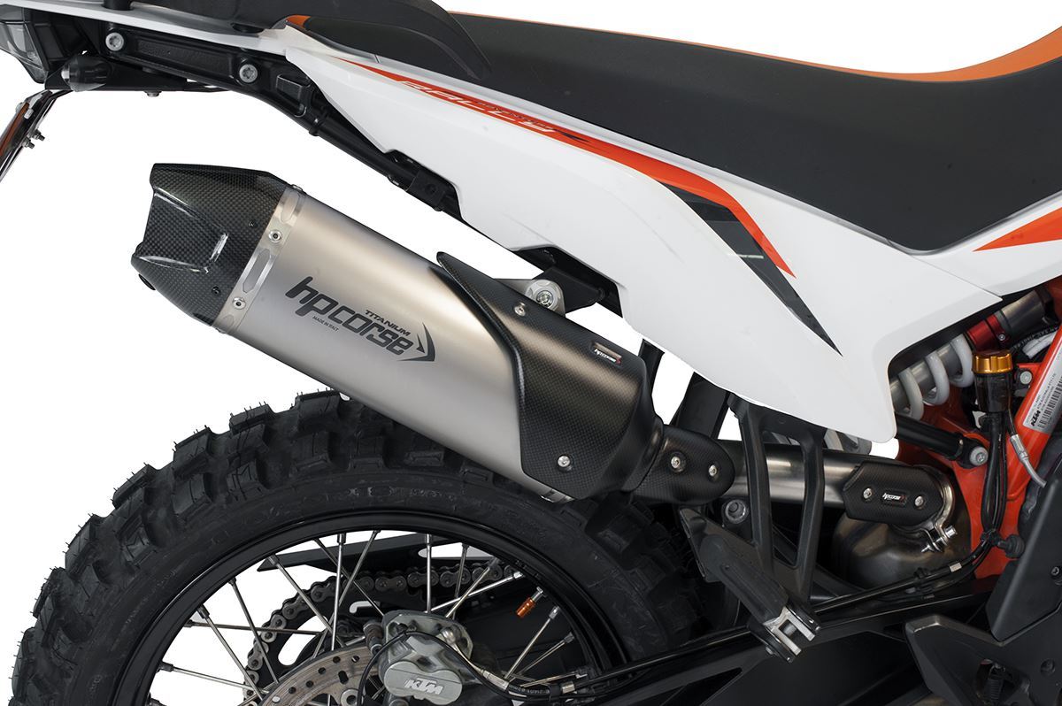 Scarico Hp Corse -KTM - 890 ADVENTURE R 2021-2026- SP-2 SHORT TITANIUM