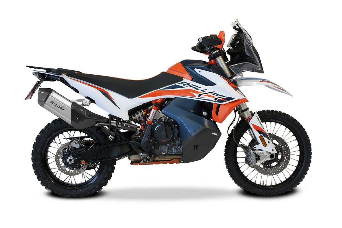 Scarico Hp Corse -KTM - 890 ADVENTURE R 2021-2026- SSPS CARBON SHORT TITANIUM