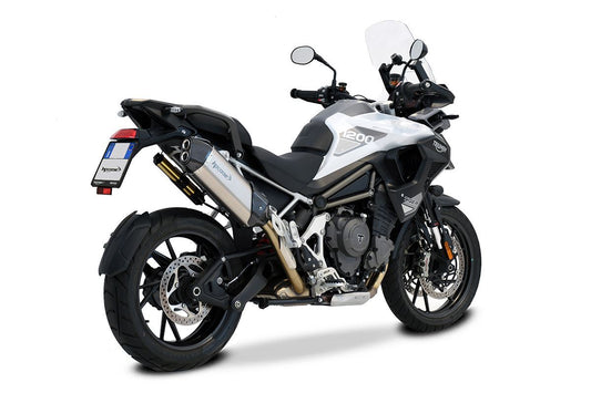 Scarico HP corse TRIUMPH - TIGER 1200 2022-2025 CARBON 350 TITANIUM/ BLACK