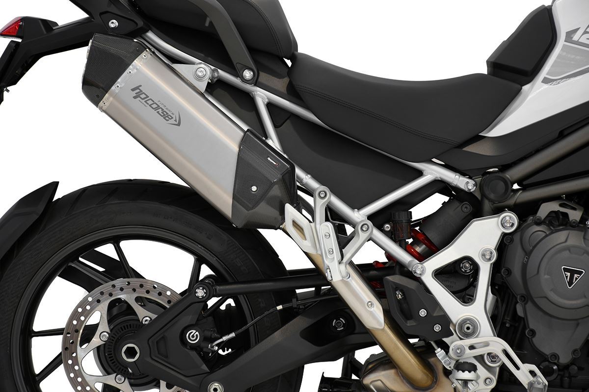 Scarico HP corse TRIUMPH - TIGER 1200 2022-2025 CARBON 350 TITANIUM/ BLACK