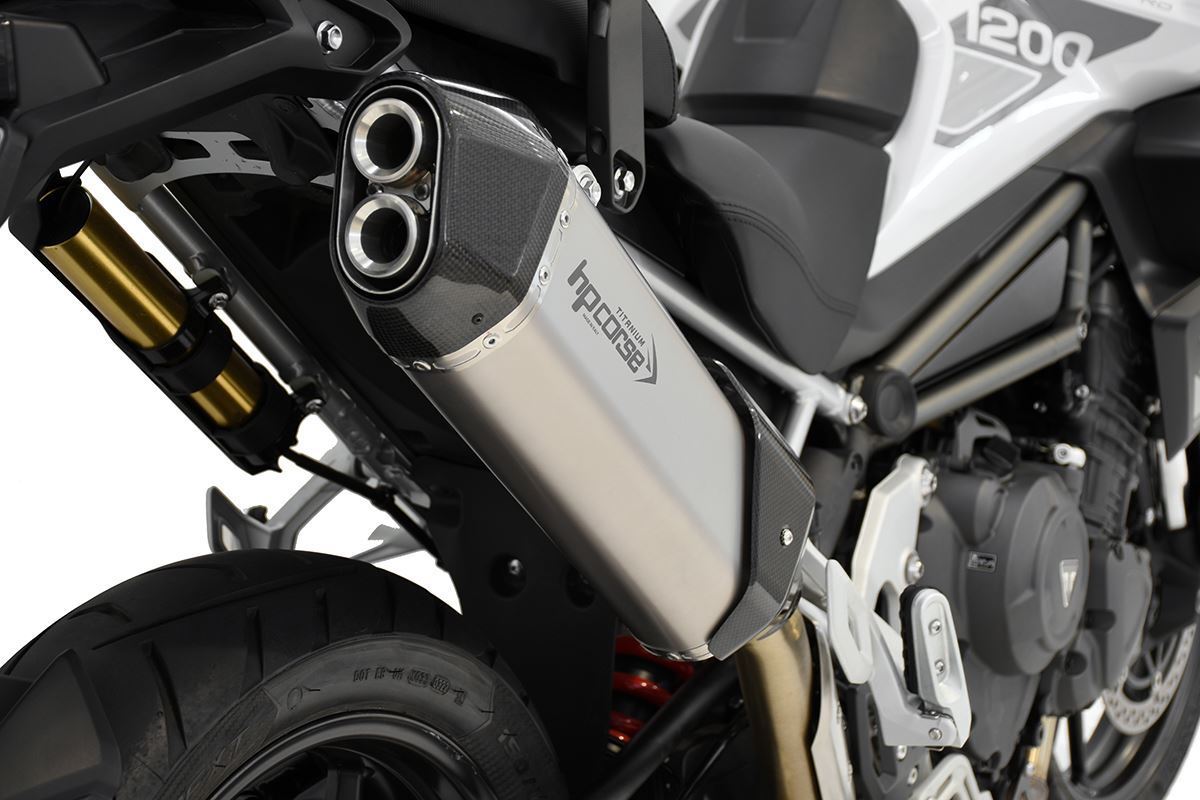 Scarico HP corse TRIUMPH - TIGER 1200 2022-2025 CARBON 350 TITANIUM/ BLACK