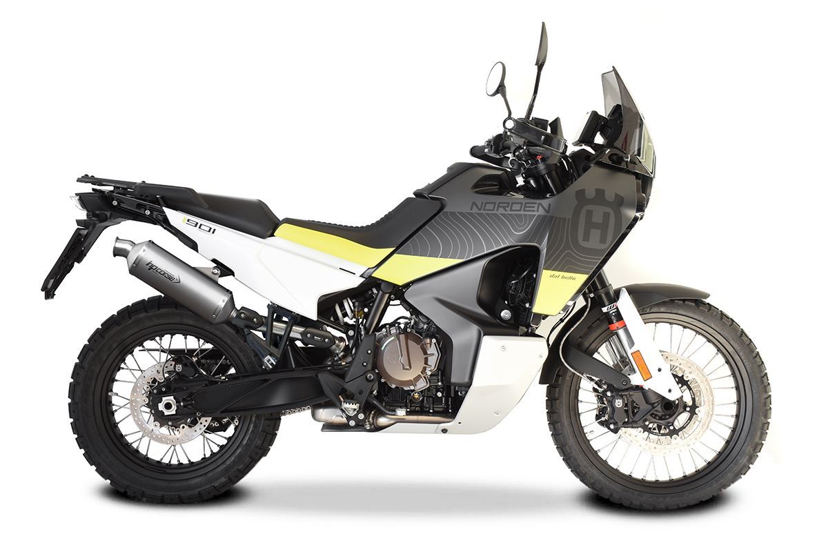Scarico Hp Corse HUSQVARNA - NORDEN 901 2022-2024 SP-2 SHORT TITANIUM