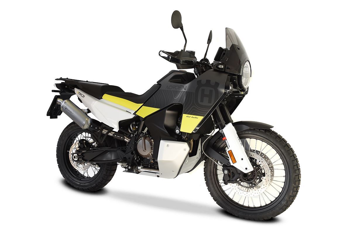 Scarico Hp Corse HUSQVARNA - NORDEN 901 2022-2024 SP-2 SHORT TITANIUM