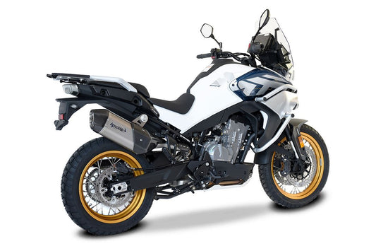 Scarico HP CORSE CF MOTO -800MT 2023-2026 CARBON Short titanium- NERO
