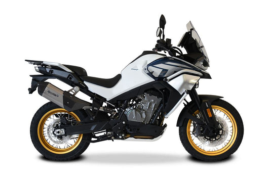 Scarico HP CORSE CF MOTO -800MT 2023-2026 CARBON Short titanium- NERO