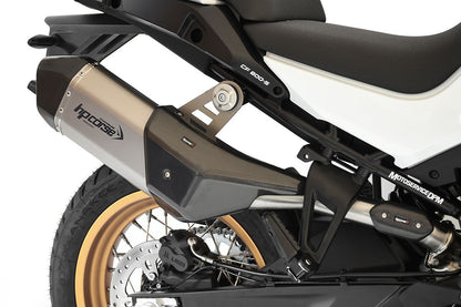 Scarico HP CORSE CF MOTO -800MT 2023-2026 CARBON Short titanium- NERO