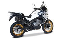 Scarico HP CORSE CF MOTO -800MT 2023-2026 CARBON Short titanium- NERO