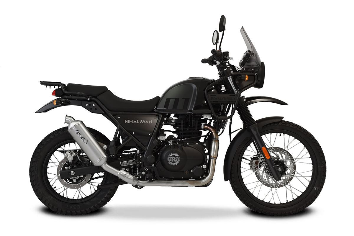Scarico HP corse ROYAL ENFIELD - HIMALAYAN 410 2017-2020-SP-1 SHORT TITANIUM/ BLACK /SATIN