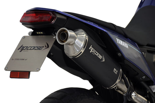 Scarico HP corse YAMAHA - TÉNÉRÉ 700 2019-2025 SHORT TITANIUM/ BLACK -PASSAGGIO ALTO