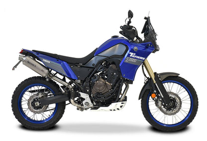 Scarico HP corse YAMAHA - TÉNÉRÉ 700 2019-2025 SHORT TITANIUM/ BLACK -PASSAGGIO ALTO