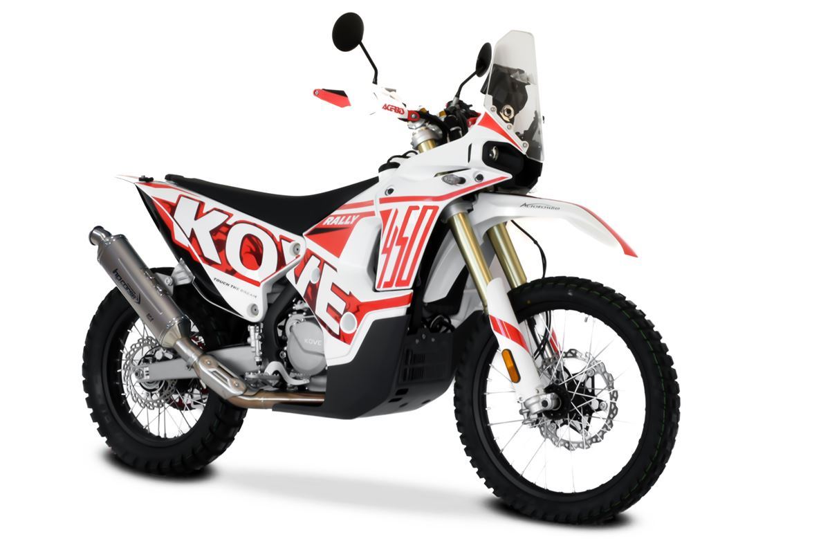 Scarico Hp Corse KOVE - 450 RALLY 2024-2025 TITANIUM