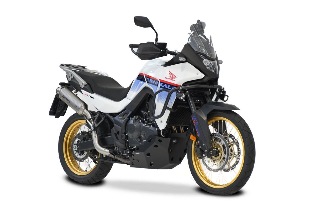 SCARICO HONDA - XL750 TRANSALP 2023-2026- SP-2 SHORT TITANIUM/ BLACK