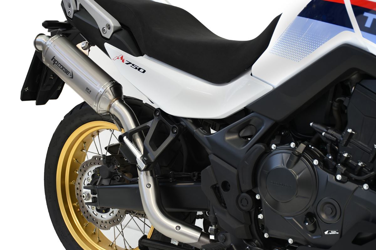 SCARICO HONDA - XL750 TRANSALP 2023-2026- SP-2 SHORT TITANIUM/ BLACK