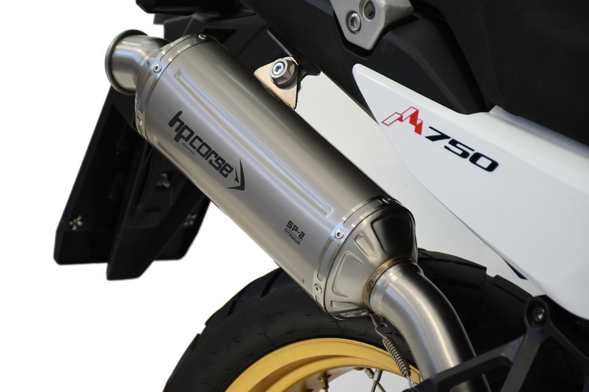 SCARICO HONDA - XL750 TRANSALP 2023-2026- SP-2 SHORT TITANIUM/ BLACK