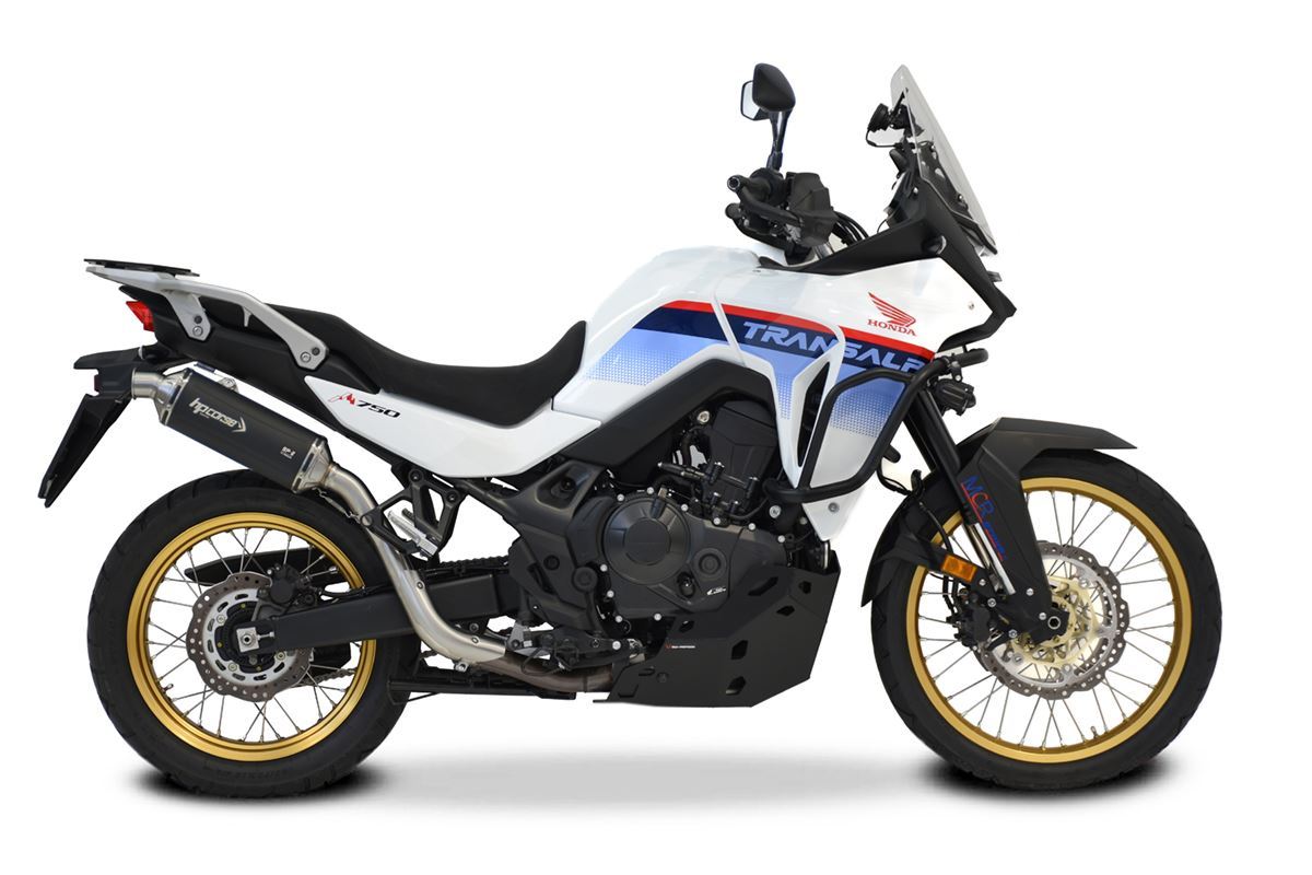 SCARICO HONDA - XL750 TRANSALP 2023-2026- SP-2 SHORT TITANIUM/ BLACK