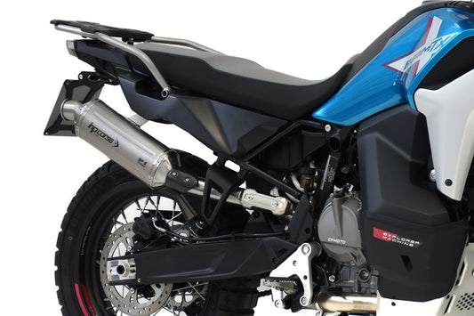 Scarico HP CORSE CF MOTO - 800MT-X 2025-2026- Short titanium- NERO