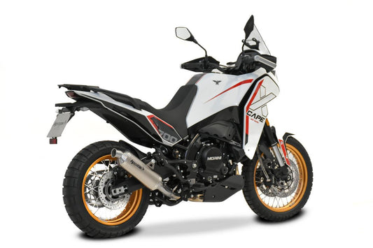 Scarico HP corse MOTO MORINI - X-CAPE 700 2025-2026 -SP-1 EVO SHORT TITANIUM/ BLACK