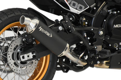 HP Corse Exhaust MOTO MORINI - X-CAPE 700 2025-2026 -SP-1 EVO SHORT TITANIUM/ BLACK