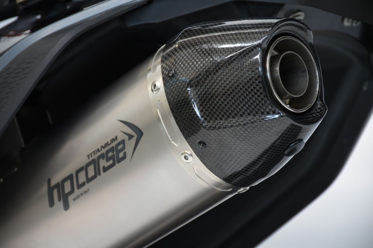 Scarico Hp Corse -KTM - 690 ENDURO 2021-2024 SP-1 CARBON SHORT TITANIUM