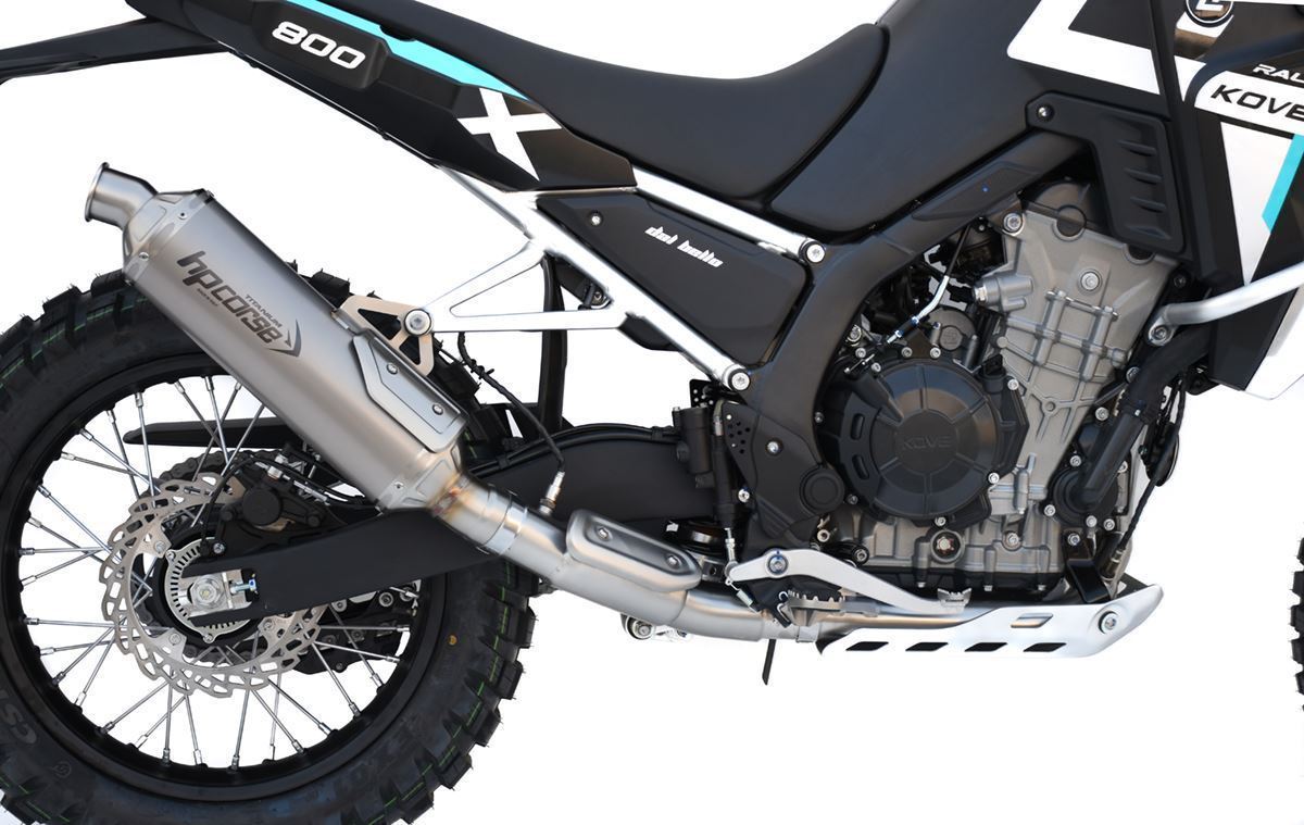 Scarico Hp Corse KOVE - 800X RALLY/PRO 2025-2026- SP-1 350 EVO TITANIUM