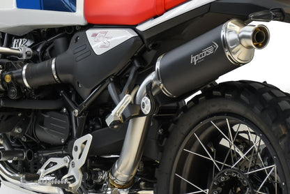 Scarico HP CORSE BMW - R 12 G/S- Short titanium- NERO 2025-2026