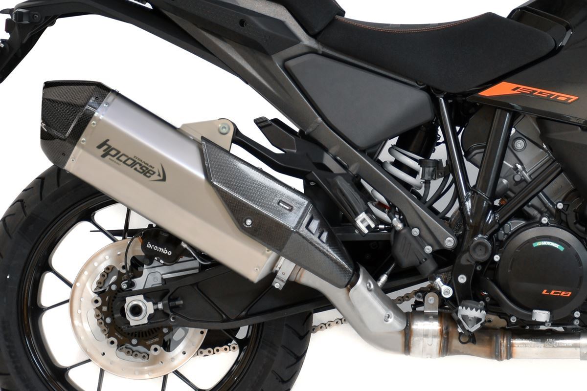 Scarico Hp Corse KTM - 1390 SUPER ADVENTURE SPS CARBON RR TITANIUM/ BLACK