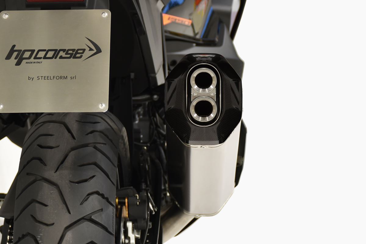 Scarico Hp Corse KTM - 1390 SUPER ADVENTURE SPS CARBON RR TITANIUM/ BLACK