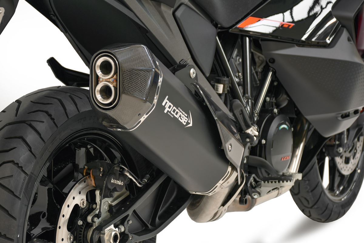 Scarico Hp Corse KTM - 1390 SUPER ADVENTURE SPS CARBON RR TITANIUM/ BLACK