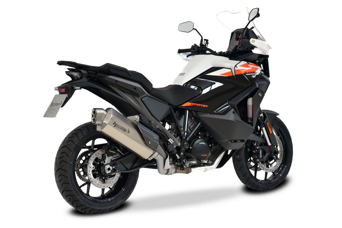 Scarico Hp Corse KTM - 1390 SUPER ADVENTURE 4-TRACK RR TITANIUM- BLACK